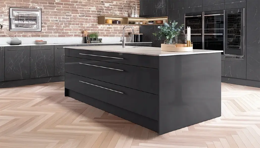 superficie de madera brillante gris humo 3